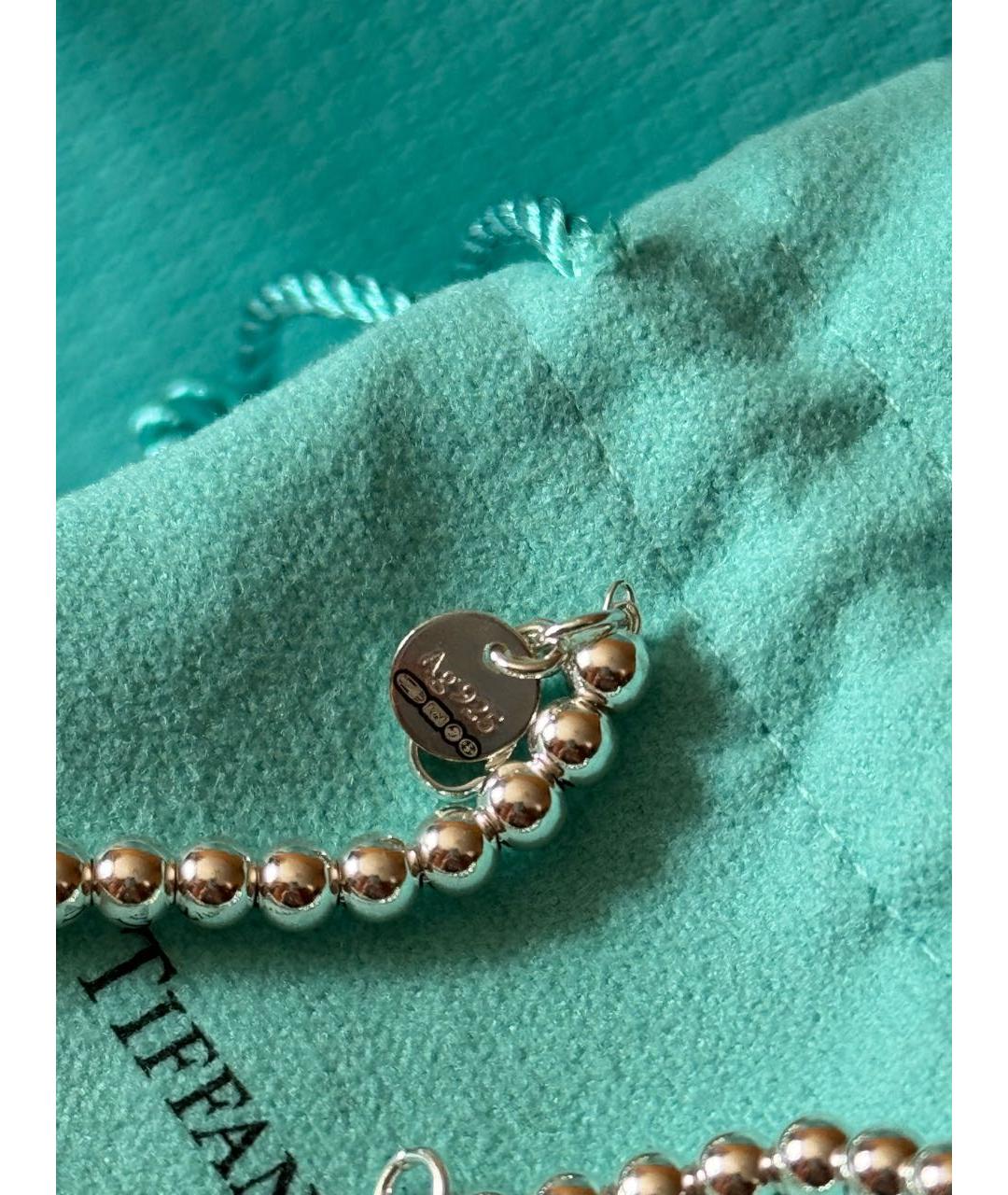 TIFFANY&CO Бирюзовый серебряный браслет, фото 4