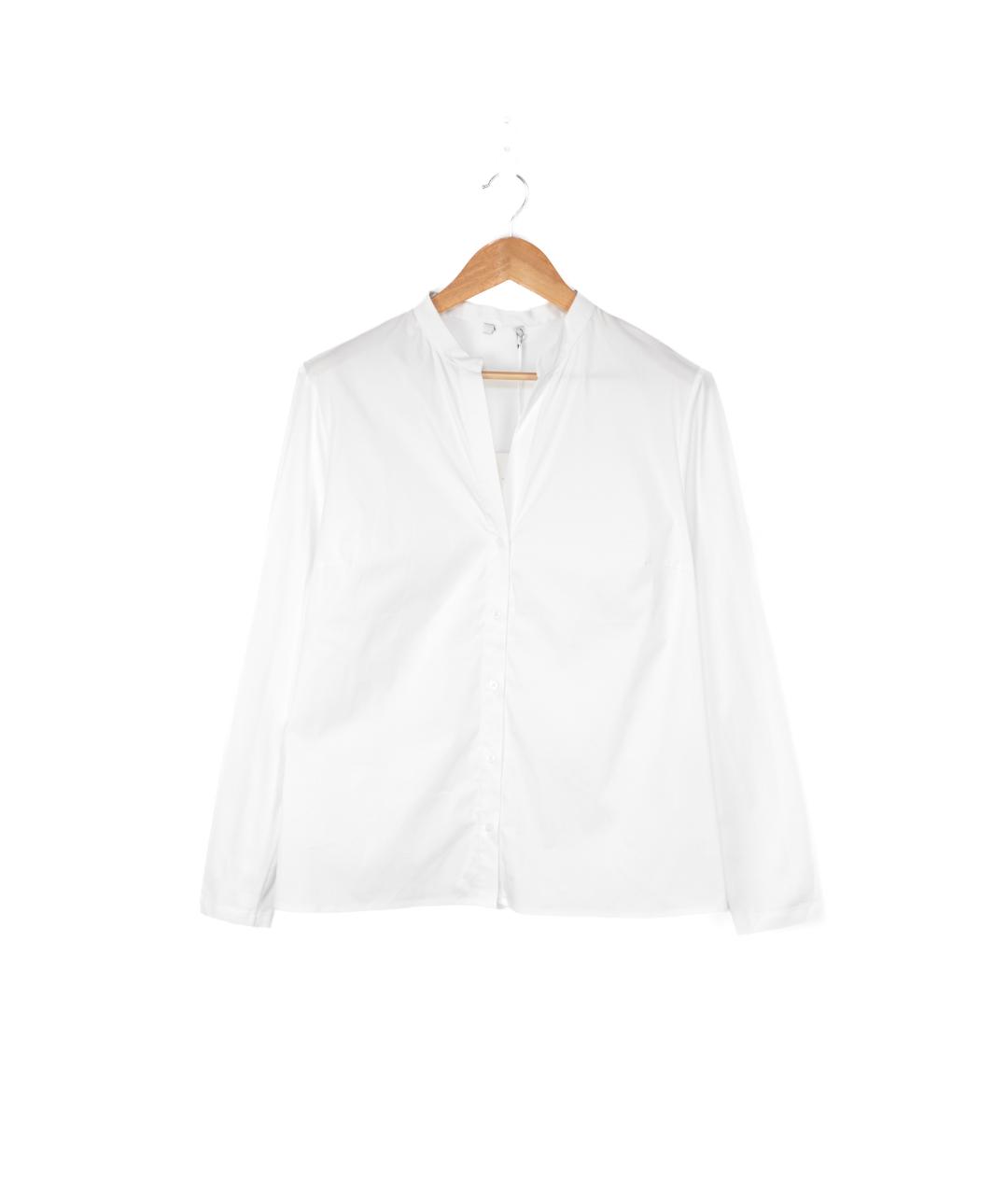 PESERICO Белая хлопковая блузы, фото 5
