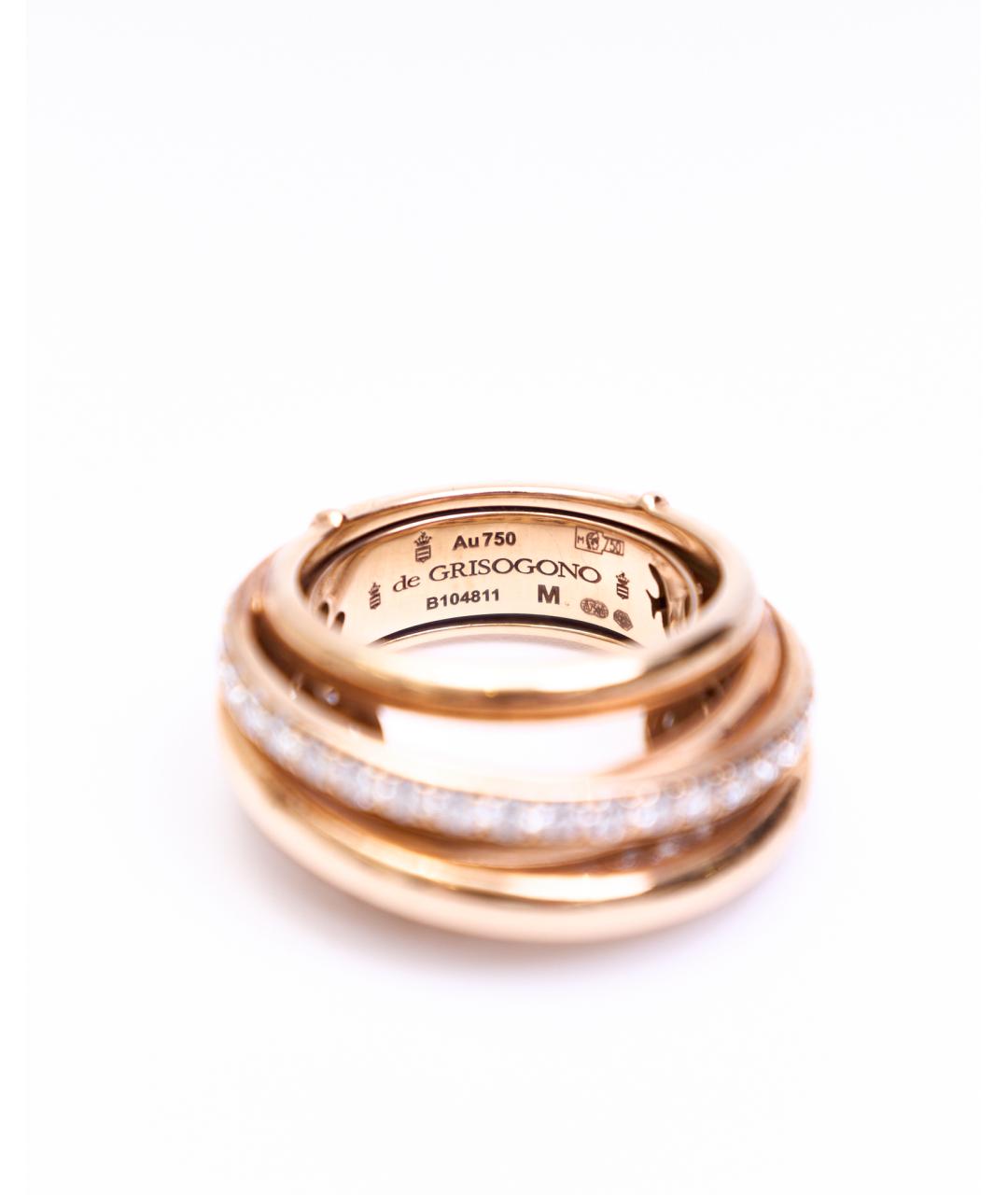 DE GRISOGONO Розовое кольцо из розового золота, фото 7
