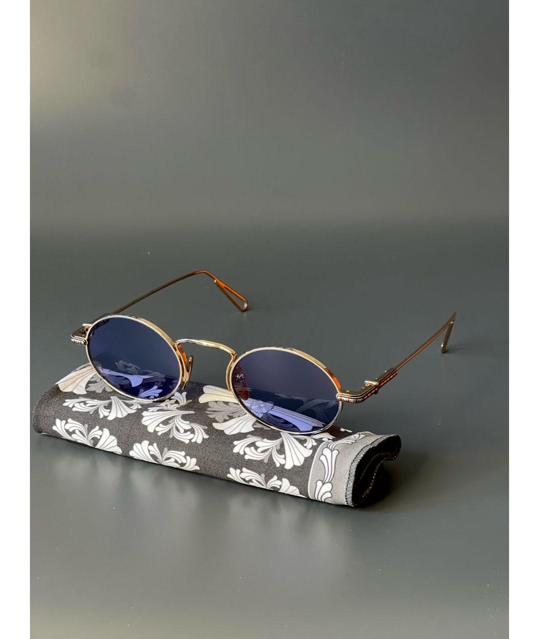 CHROME HEARTS Синие металлические солнцезащитные очки, фото 6