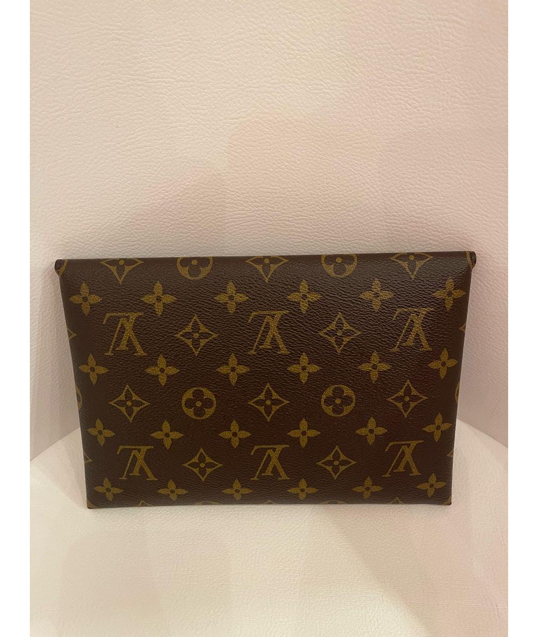 LOUIS VUITTON PRE-OWNED Коричневый кошелек, фото 2