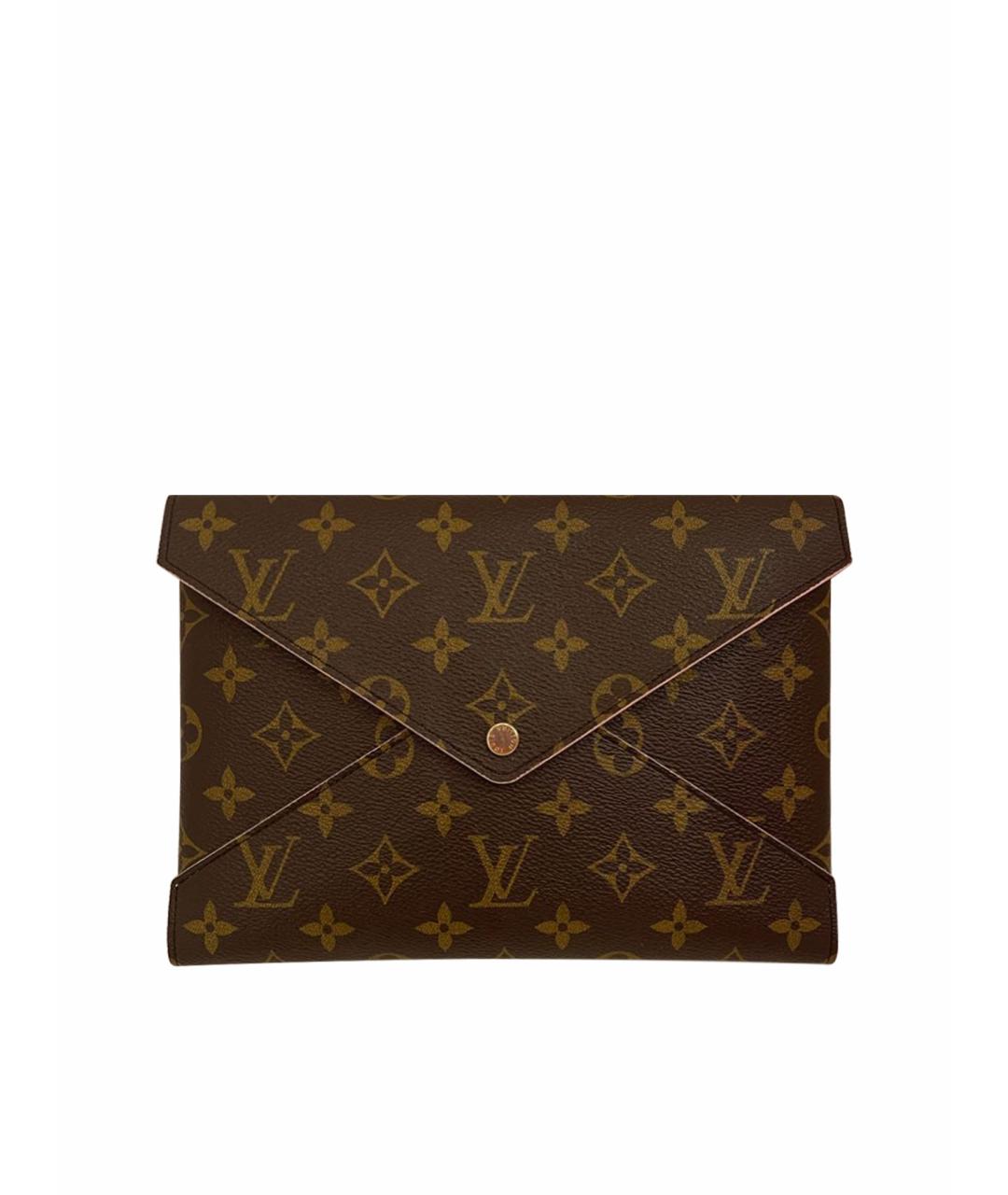 LOUIS VUITTON PRE-OWNED Коричневый кошелек, фото 1