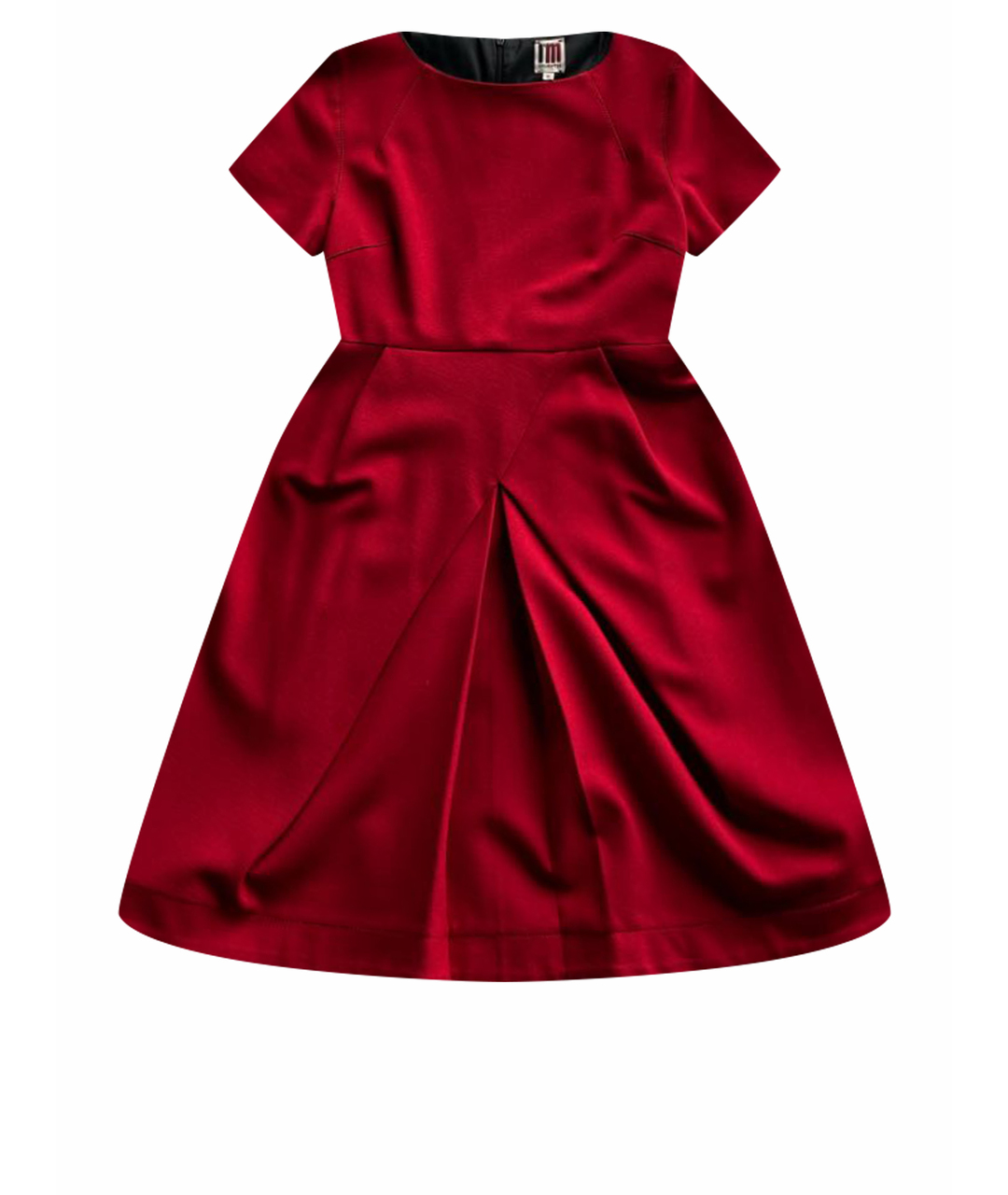 I'M ISOLA MARRAS Красное шерстяное повседневное платье, фото 1