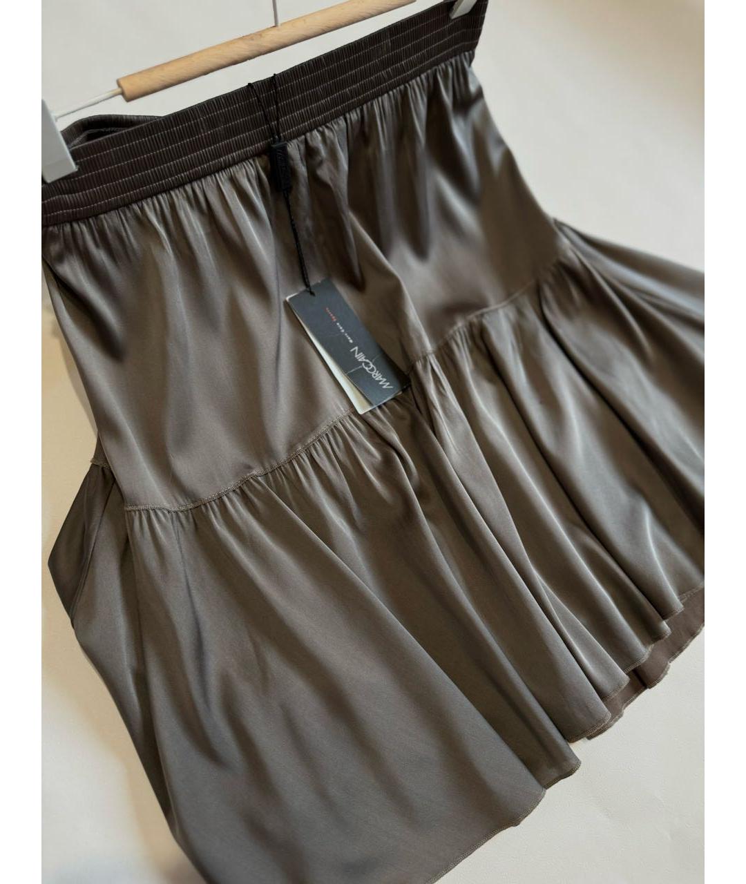 MARC CAIN Шелковая юбка мини, фото 3