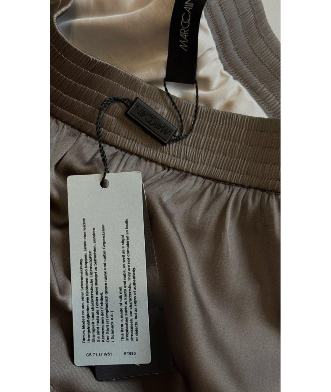 MARC CAIN Шелковая юбка мини, фото 5