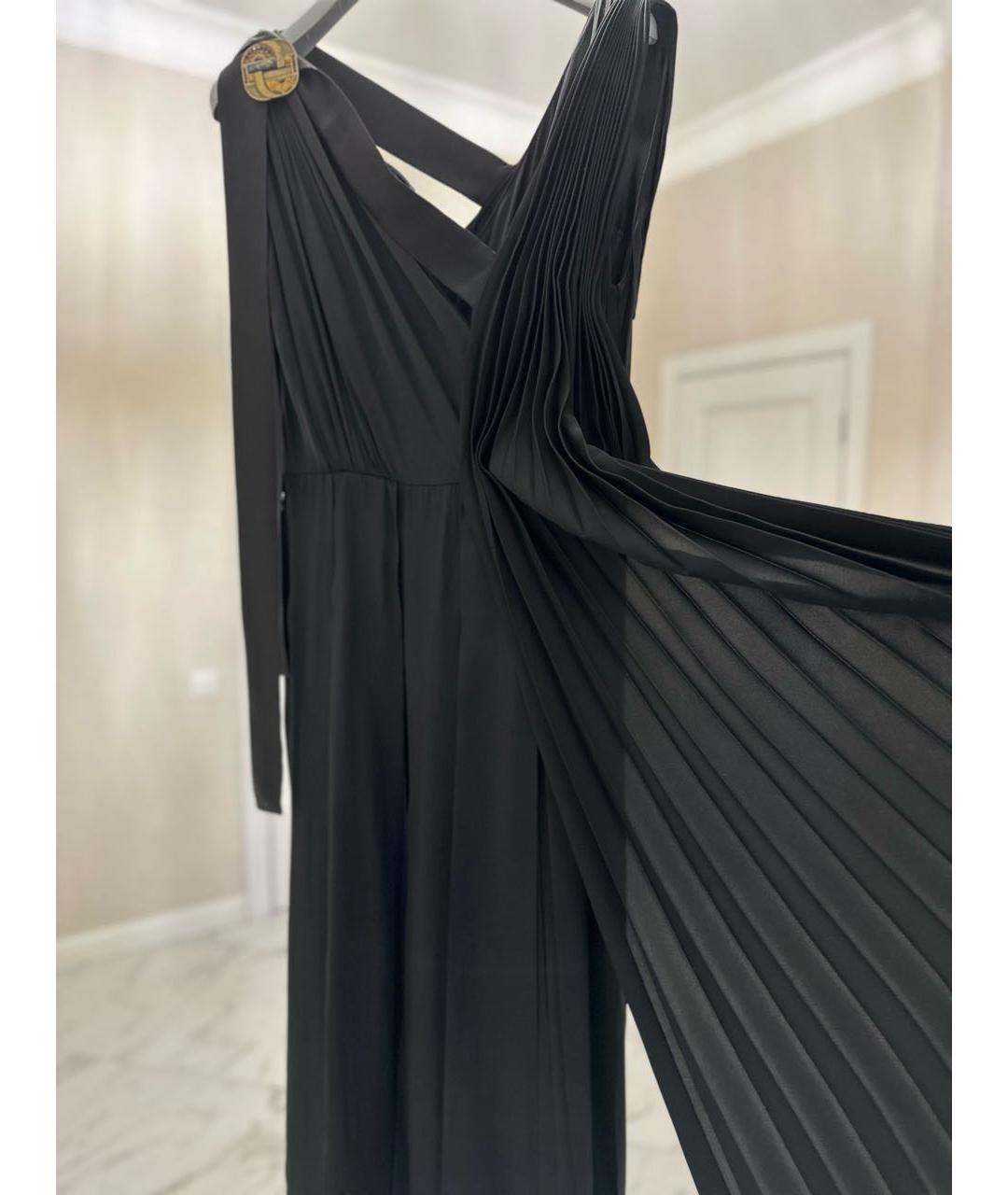 PRADA Черное вискозное вечернее платье, фото 6