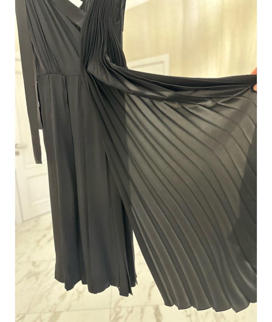 PRADA Черное вискозное вечернее платье, фото 5