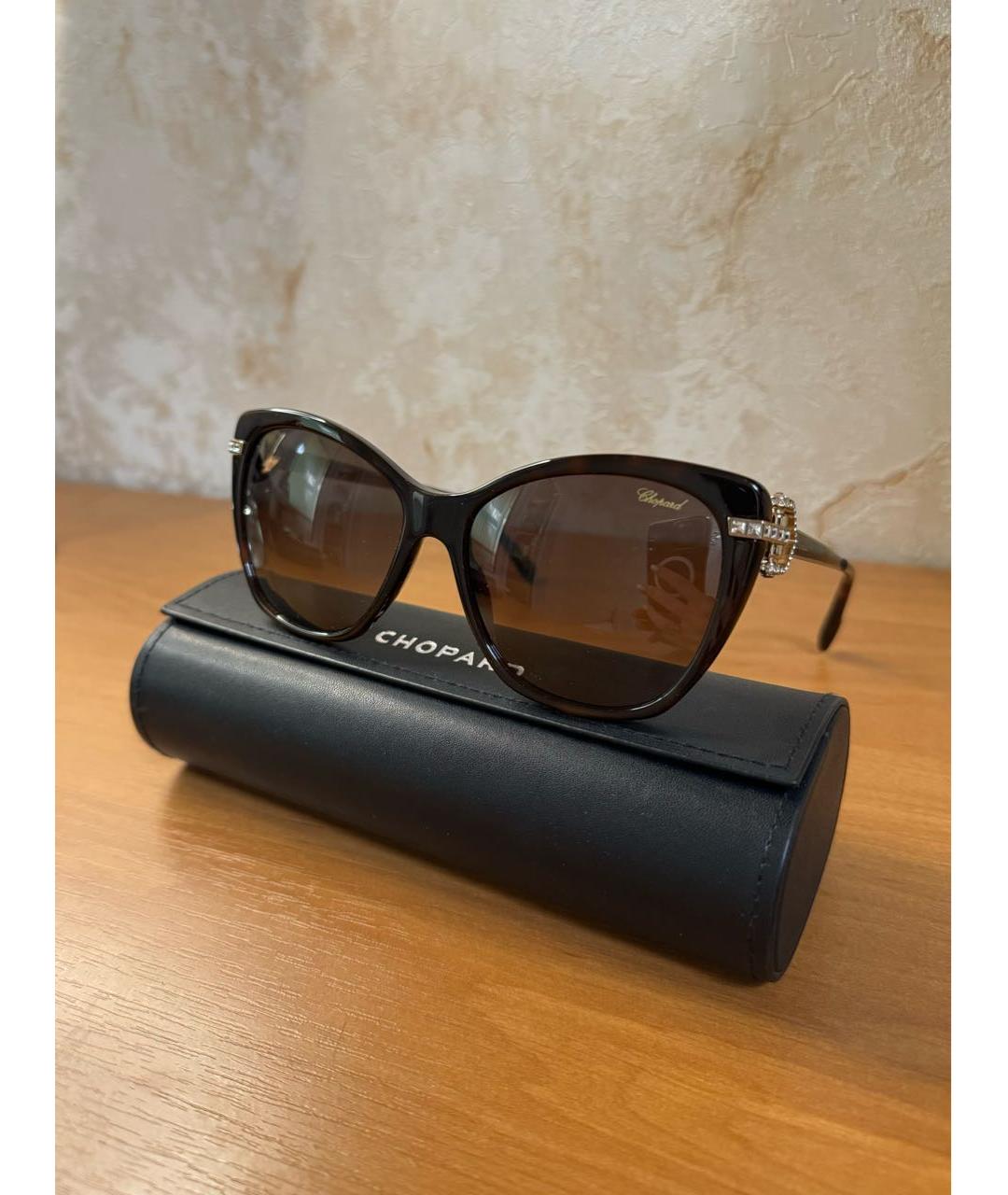 CHOPARD Коричневые солнцезащитные очки, фото 2