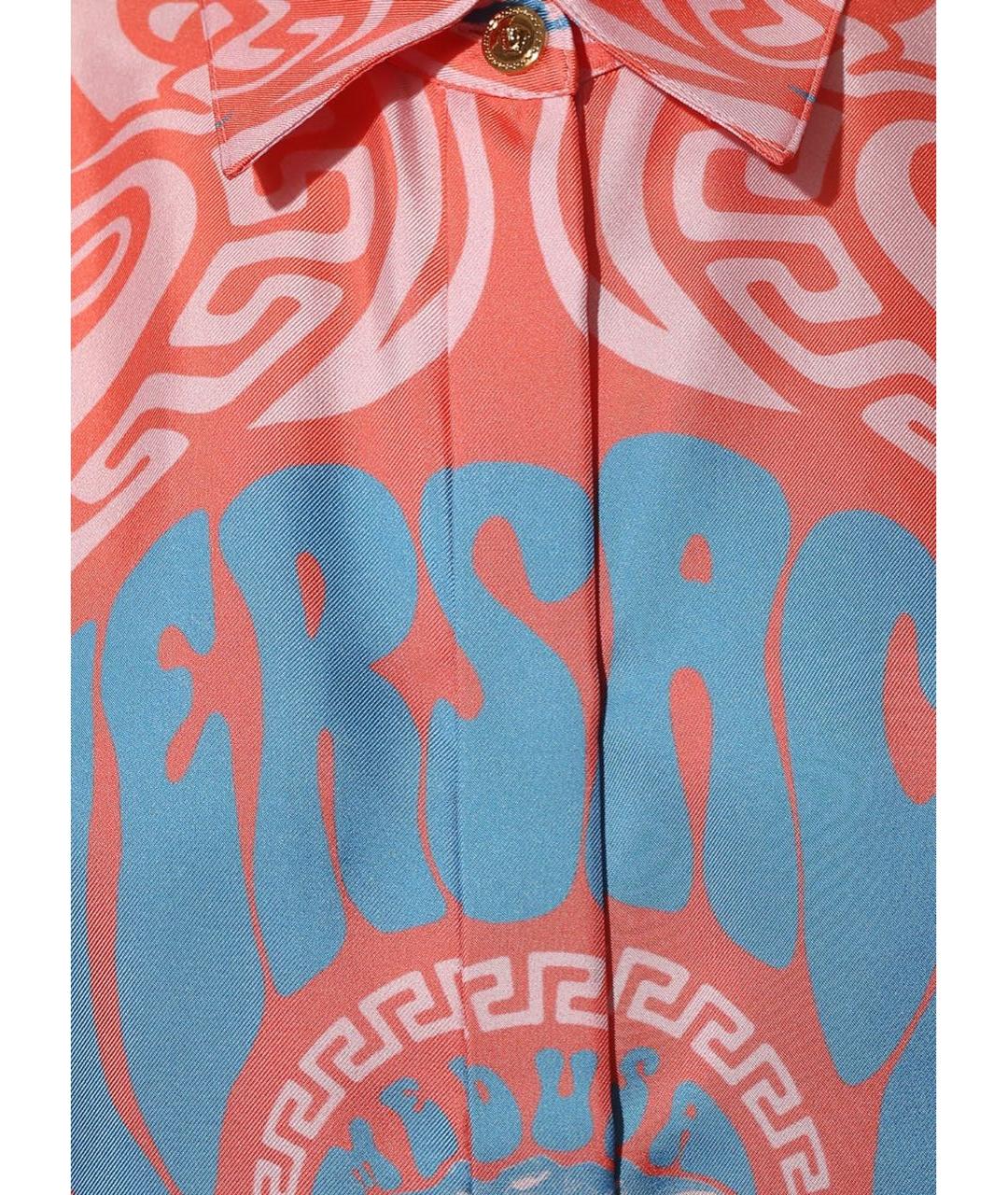 VERSACE Шелковая блузы, фото 5