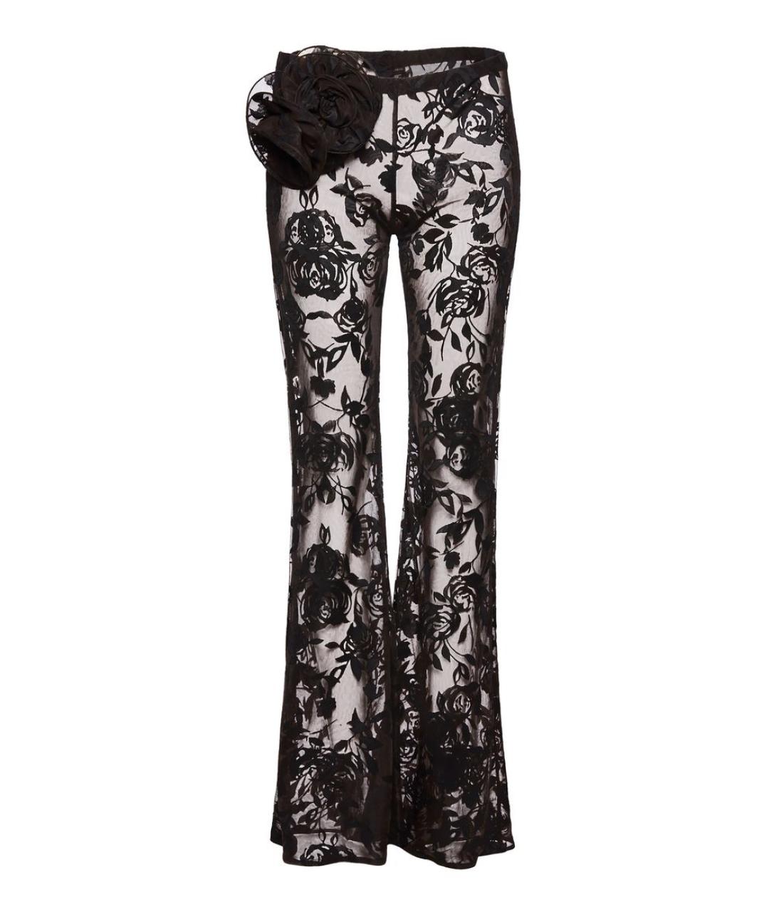 MAGDA BUTRYM Черный вискозный костюм с брюками, фото 2