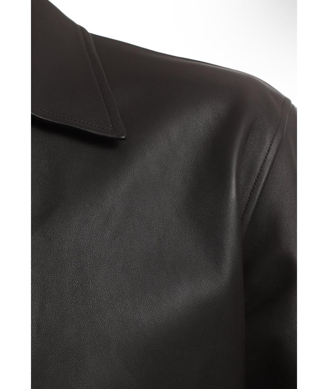 BOTTEGA VENETA Черная кэжуал рубашка, фото 3