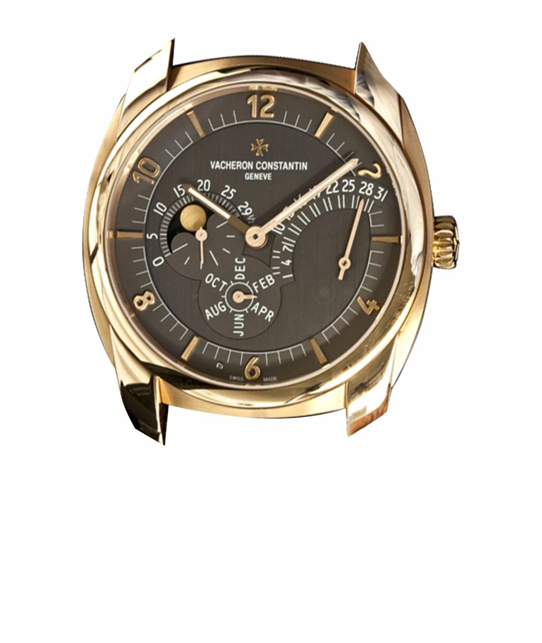 VACHERON CONSTANTIN Черные часы из розового золота, фото 1