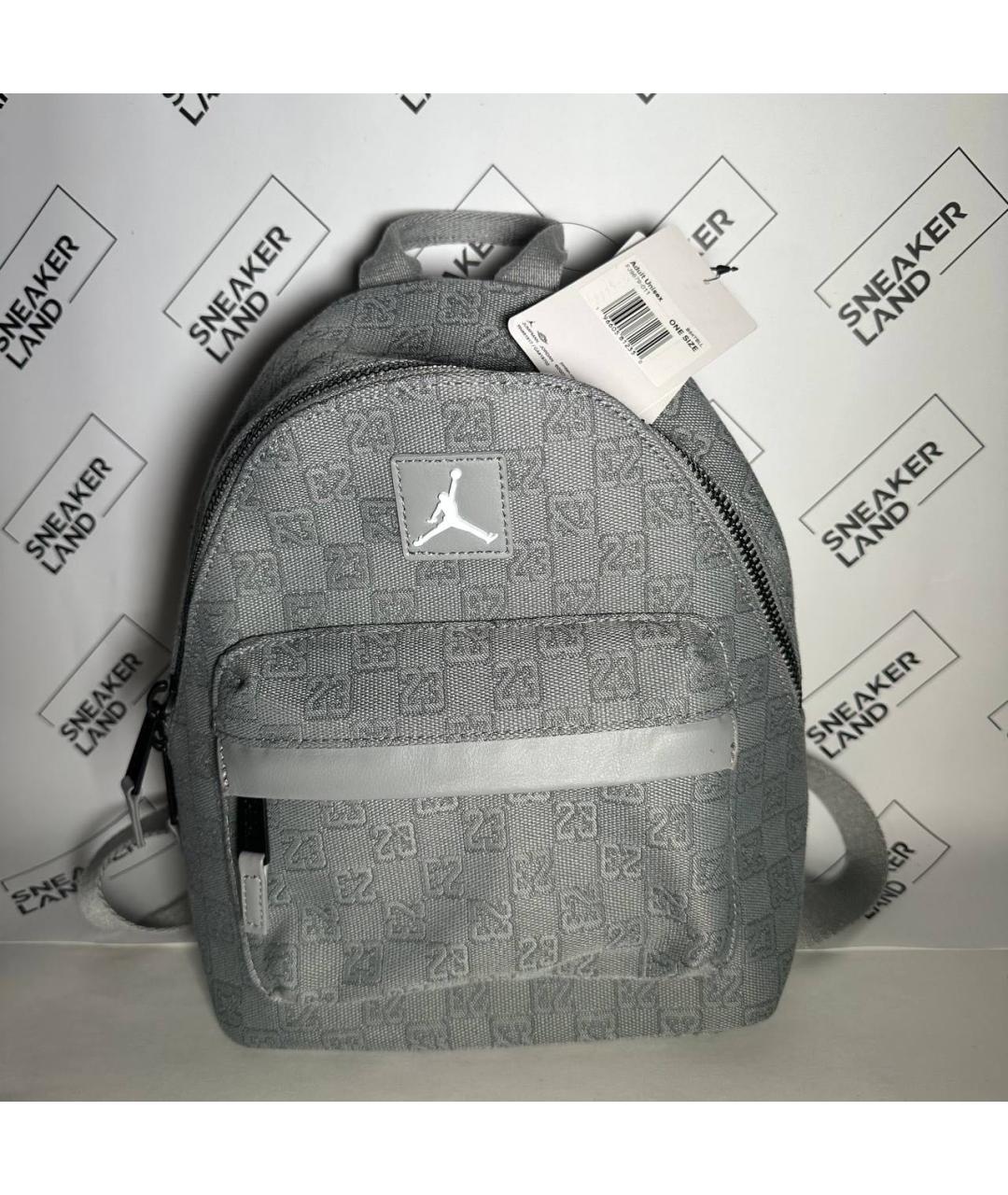 JORDAN Серый тканевый рюкзак, фото 2