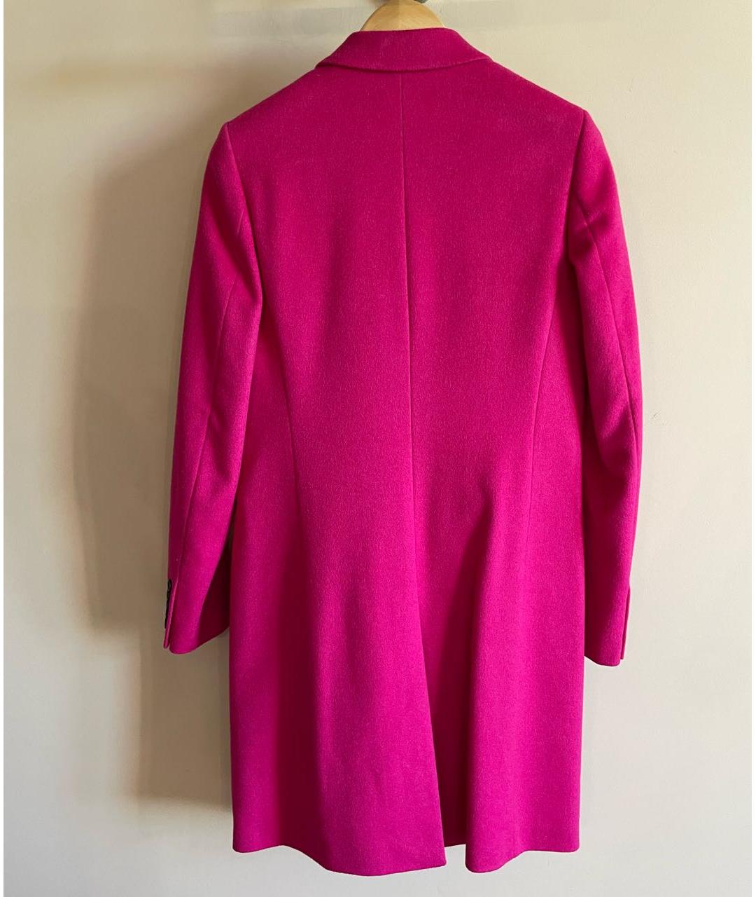 JOSEPH Розовое шерстяное пальто, фото 2