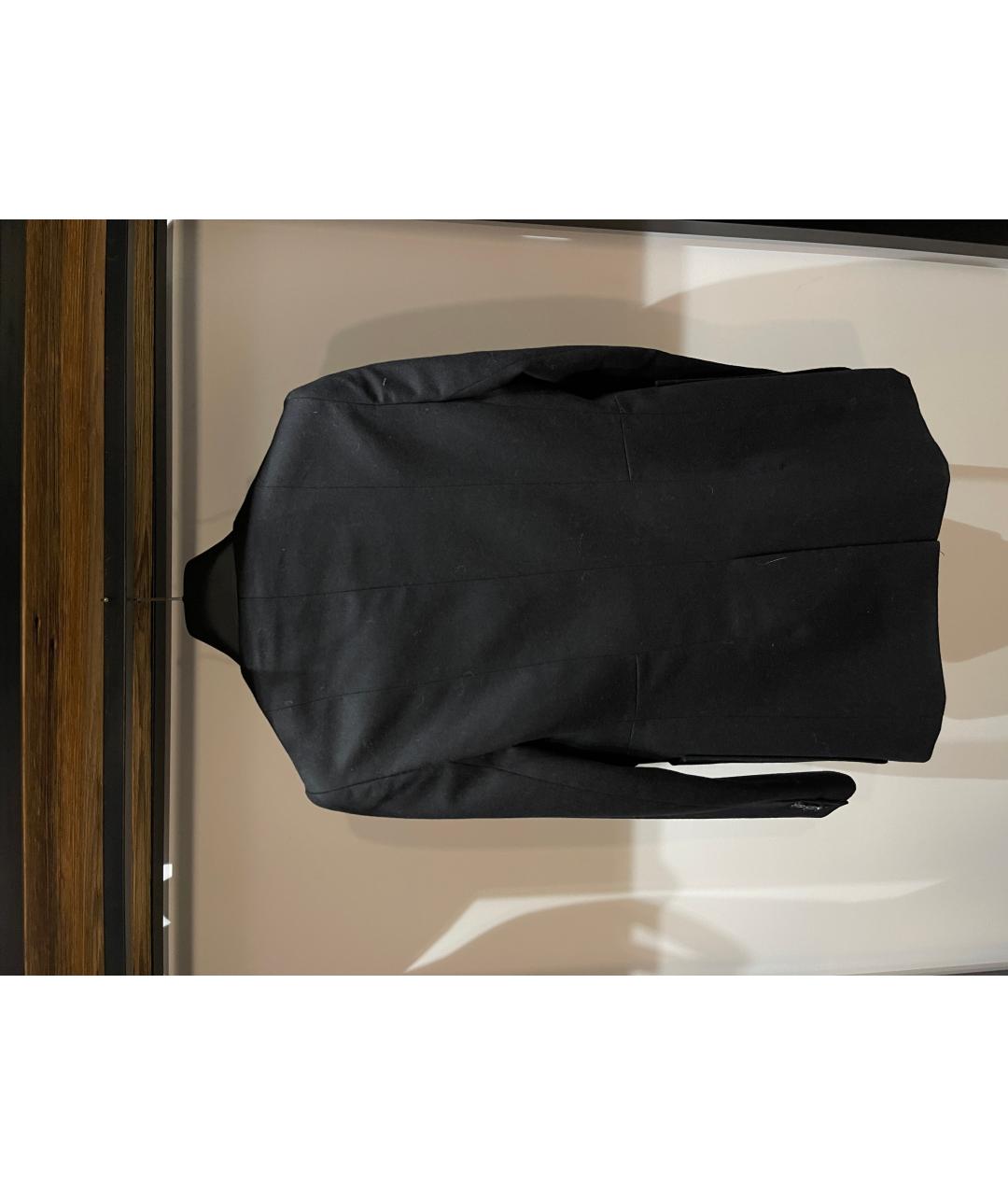 CARVEN Черный шерстяной жакет/пиджак, фото 3