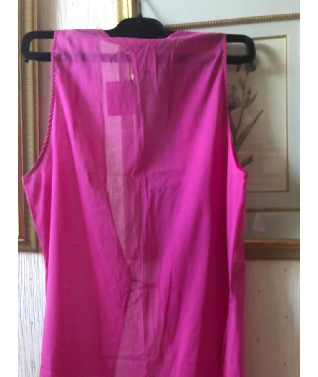CHRISTIAN DIOR PRE-OWNED Розовая шелковая туника, фото 5