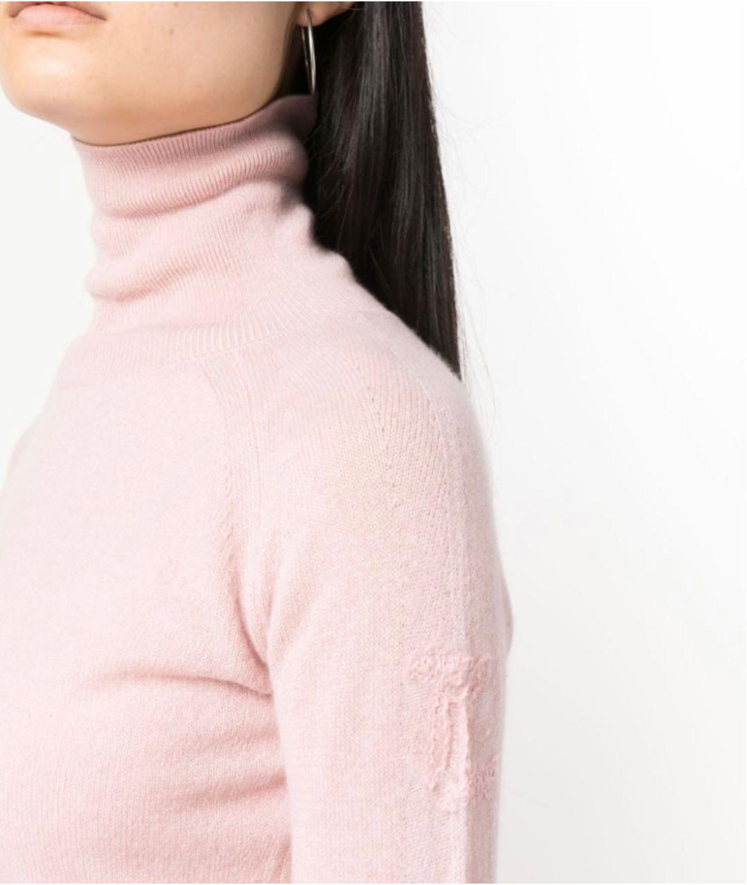 ERMANNO SCERVINO Розовый кашемировый джемпер / свитер, фото 4