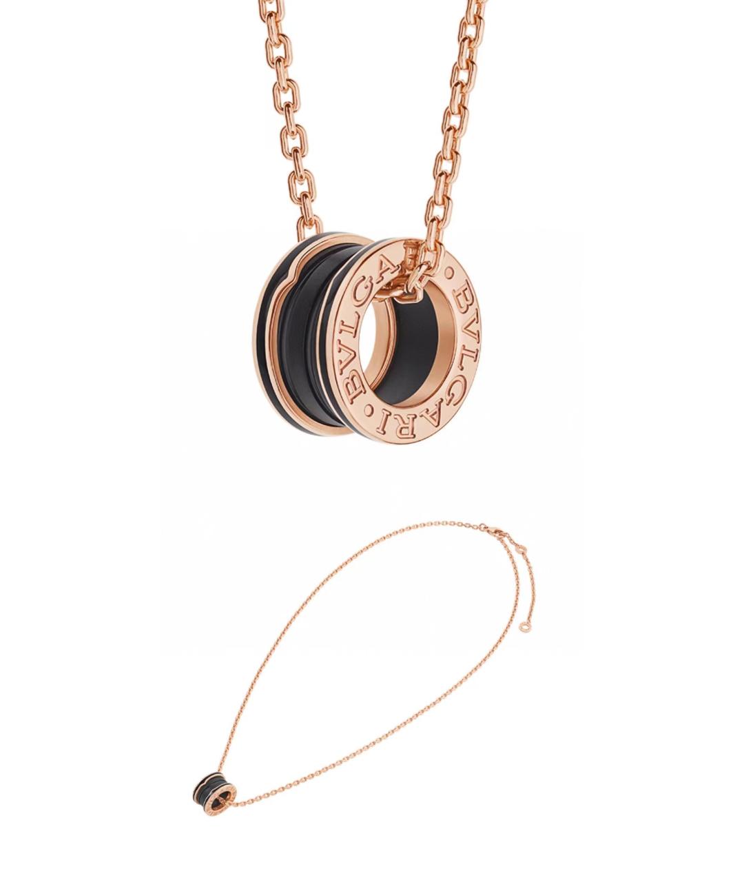 Bvlgari necklace black best sale