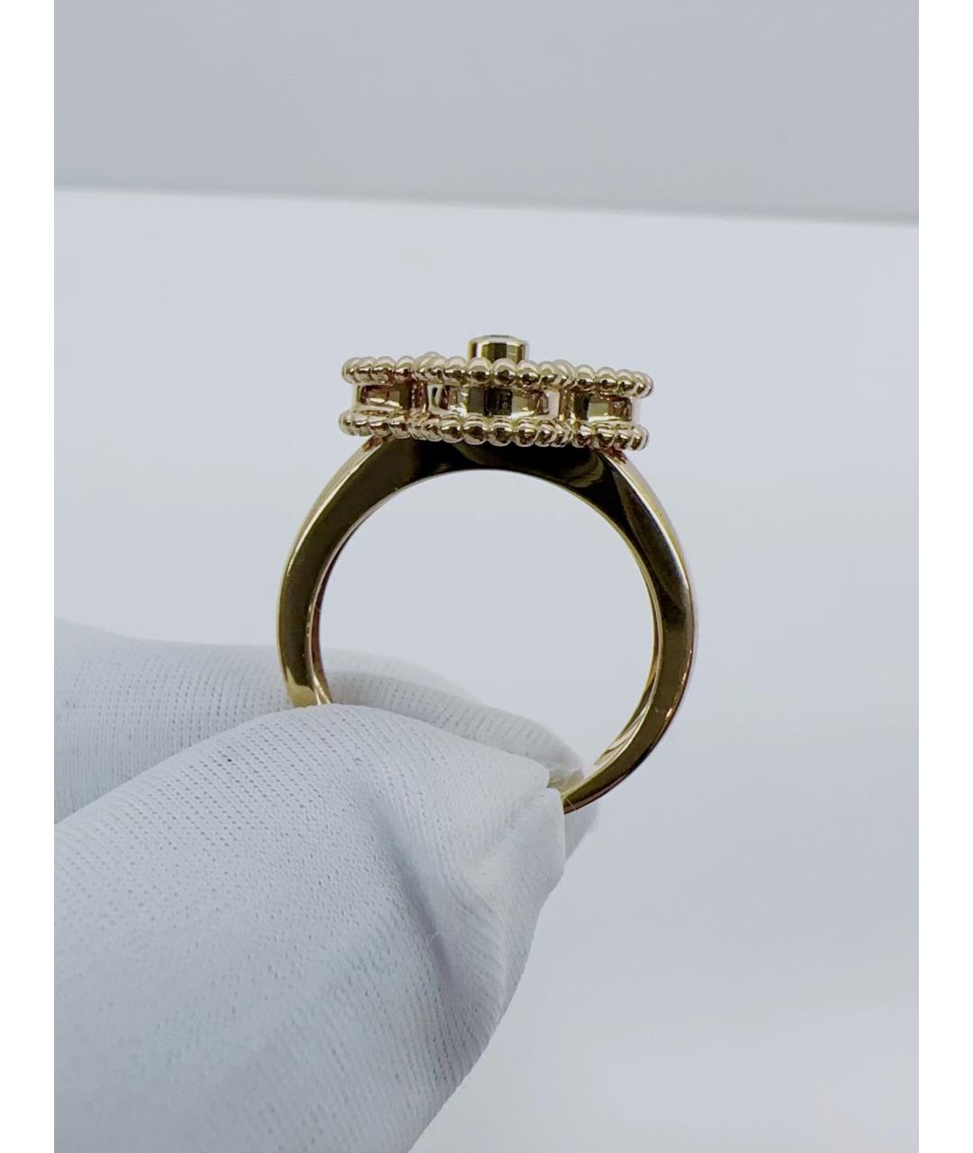 VAN CLEEF & ARPELS Черное кольцо из желтого золота, фото 6