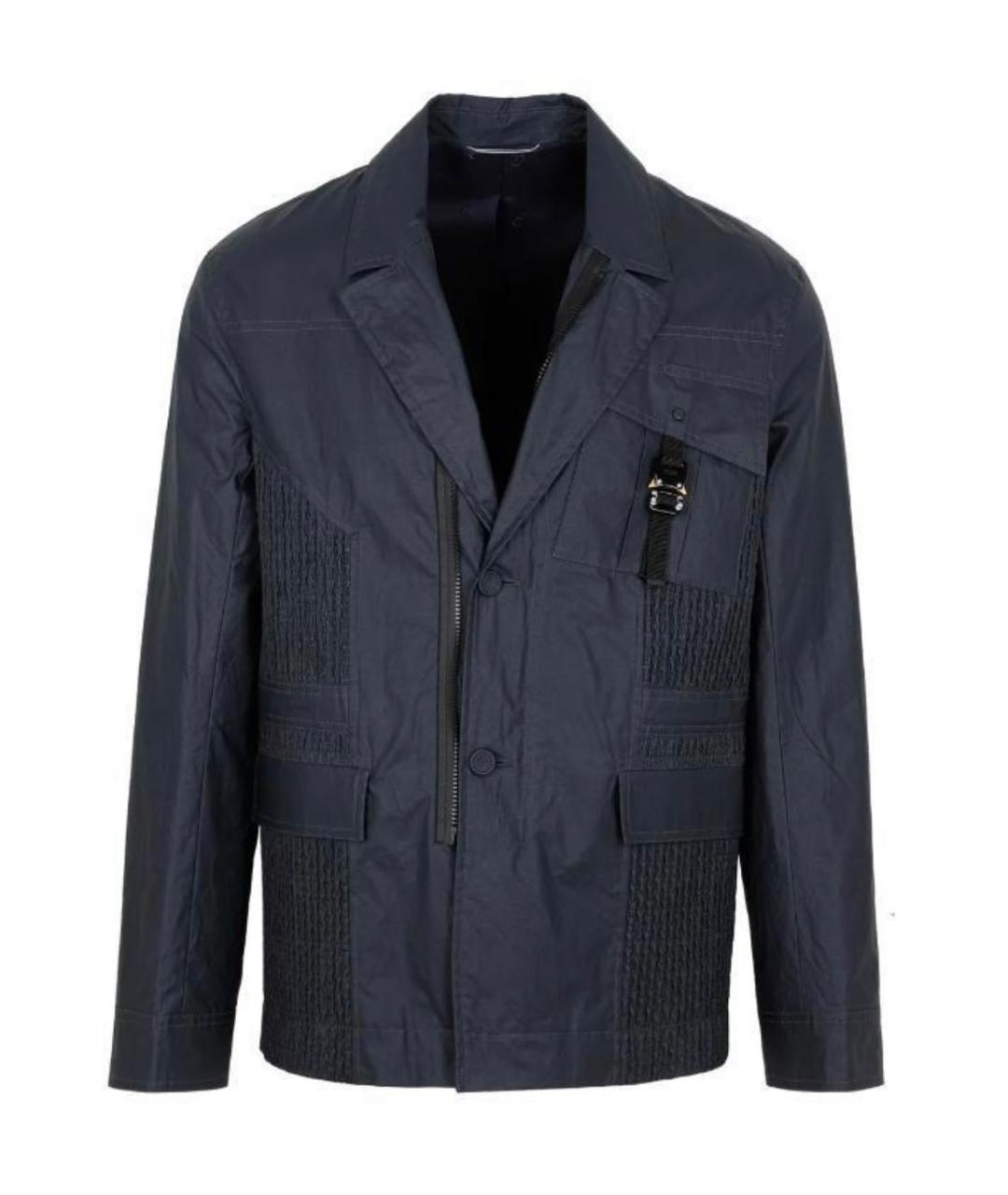 CHRISTIAN DIOR PRE-OWNED Темно-синяя полиэстеровая куртка, фото 1