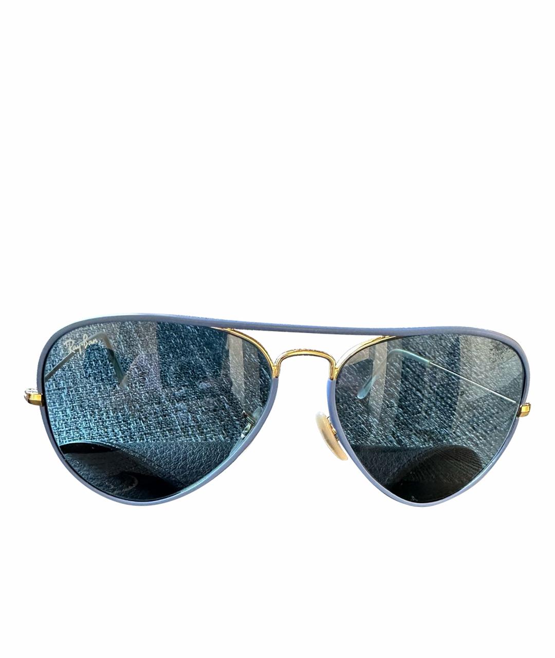 RAY BAN Металлические солнцезащитные очки, фото 1