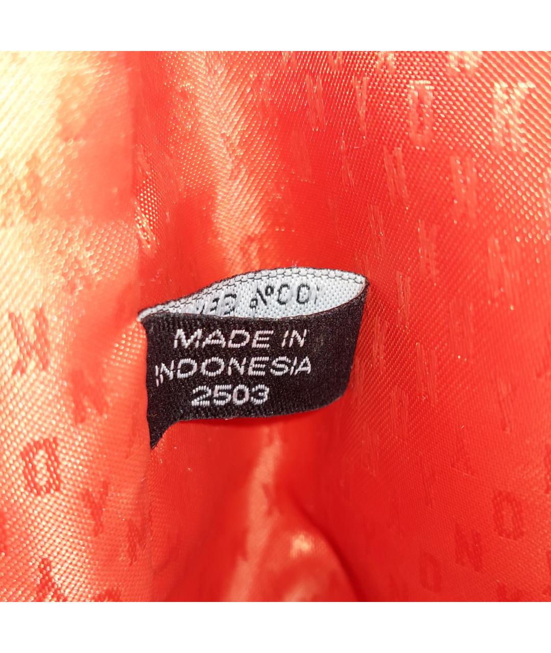 DKNY Оранжевая кожаная сумка тоут, фото 9