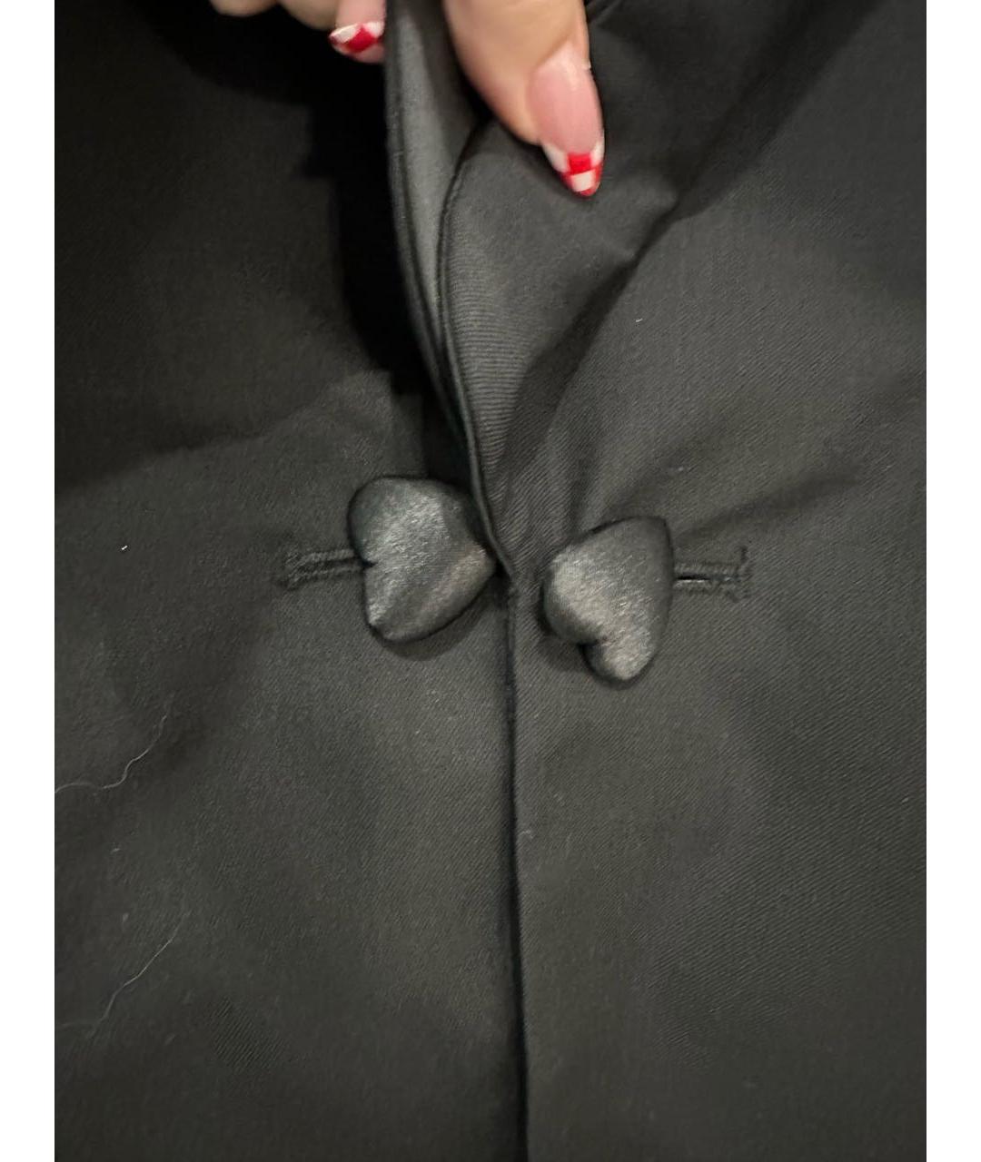 VIKTOR & ROLF Черный шерстяной жакет/пиджак, фото 7
