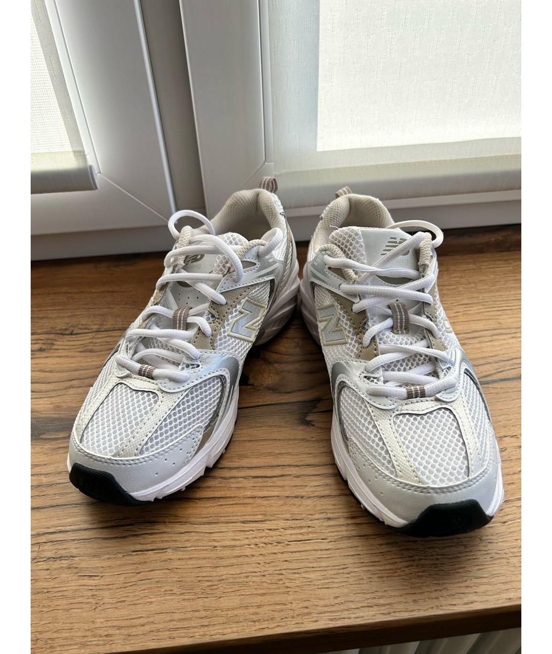 NEW BALANCE Белые синтетические кроссовки, фото 2