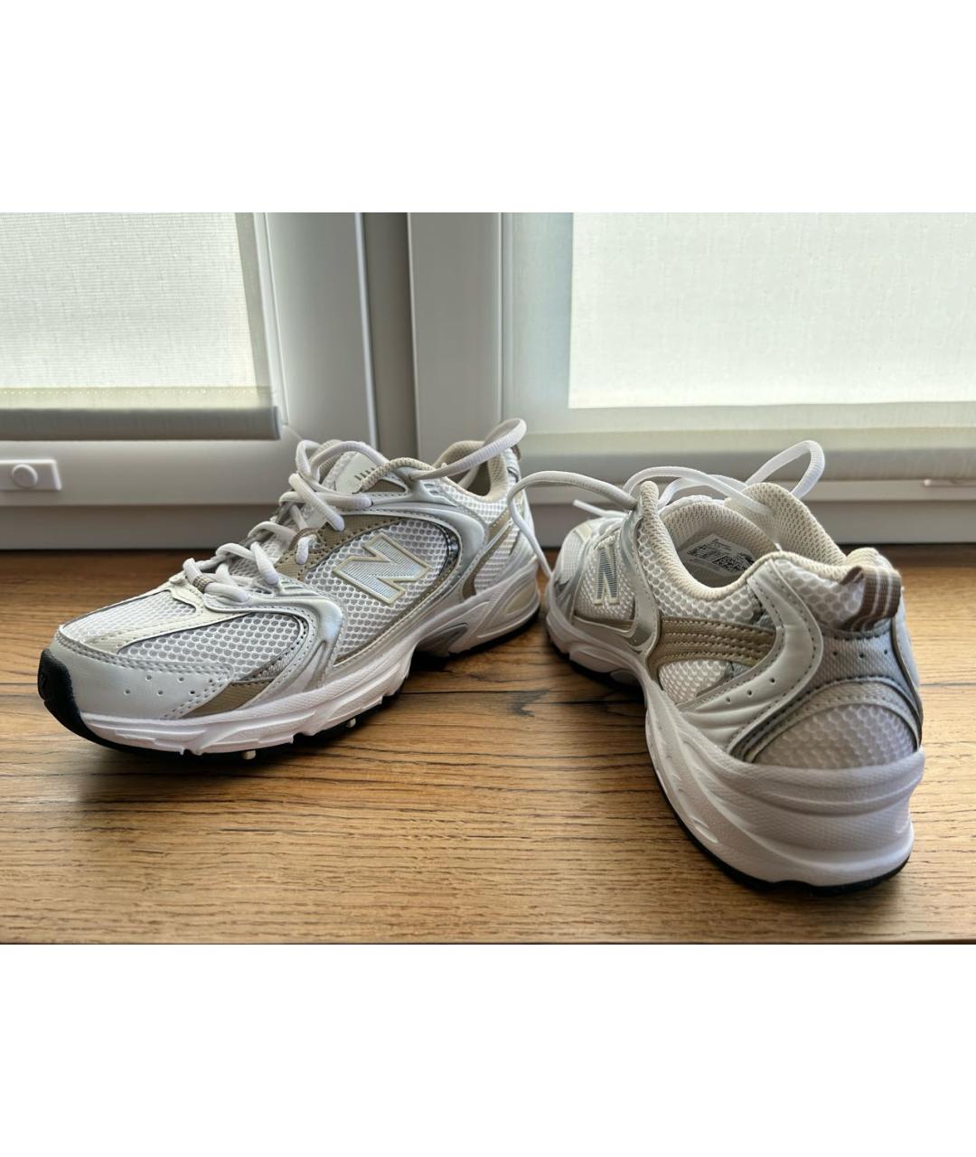 NEW BALANCE Белые синтетические кроссовки, фото 4