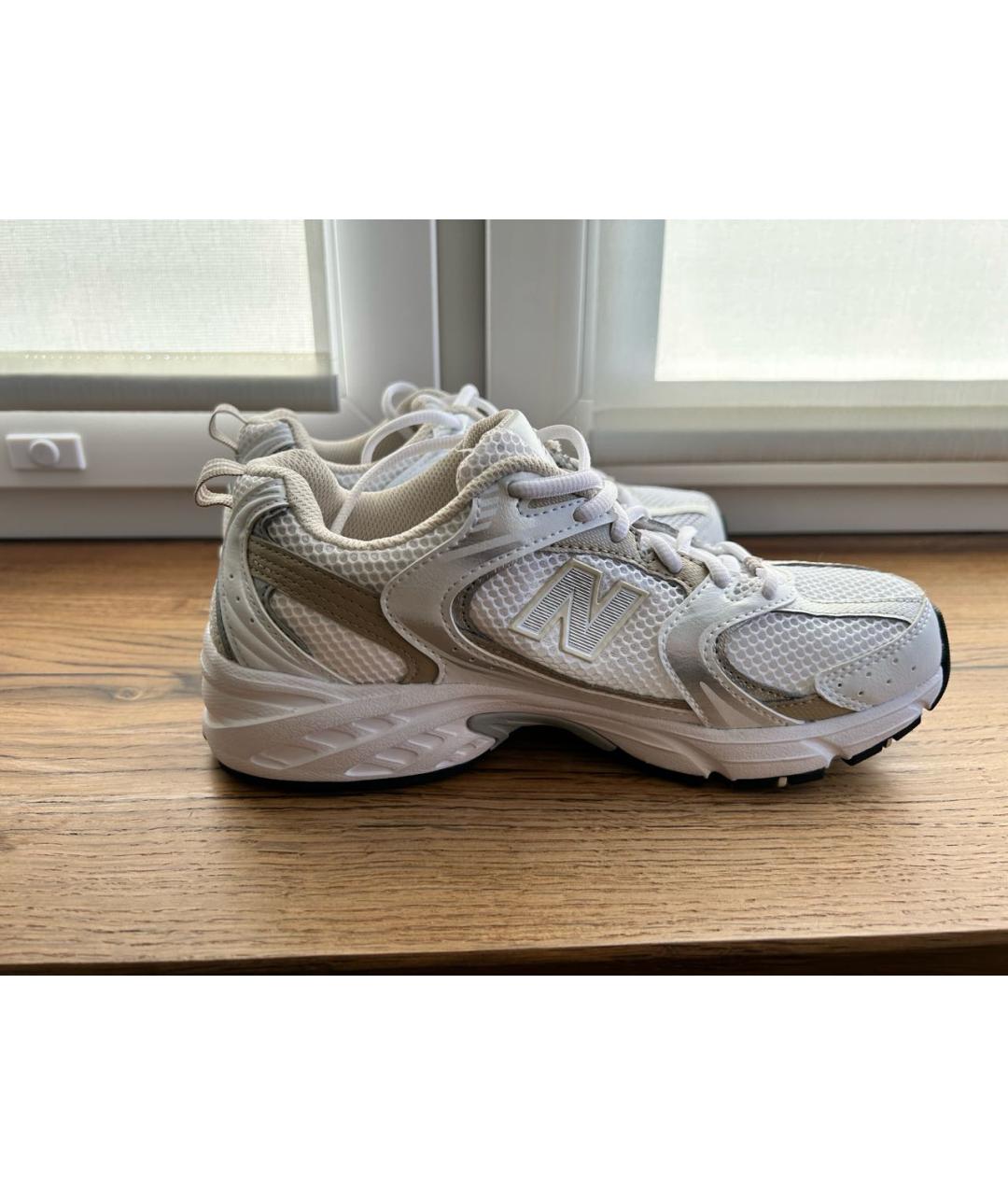 NEW BALANCE Белые синтетические кроссовки, фото 3