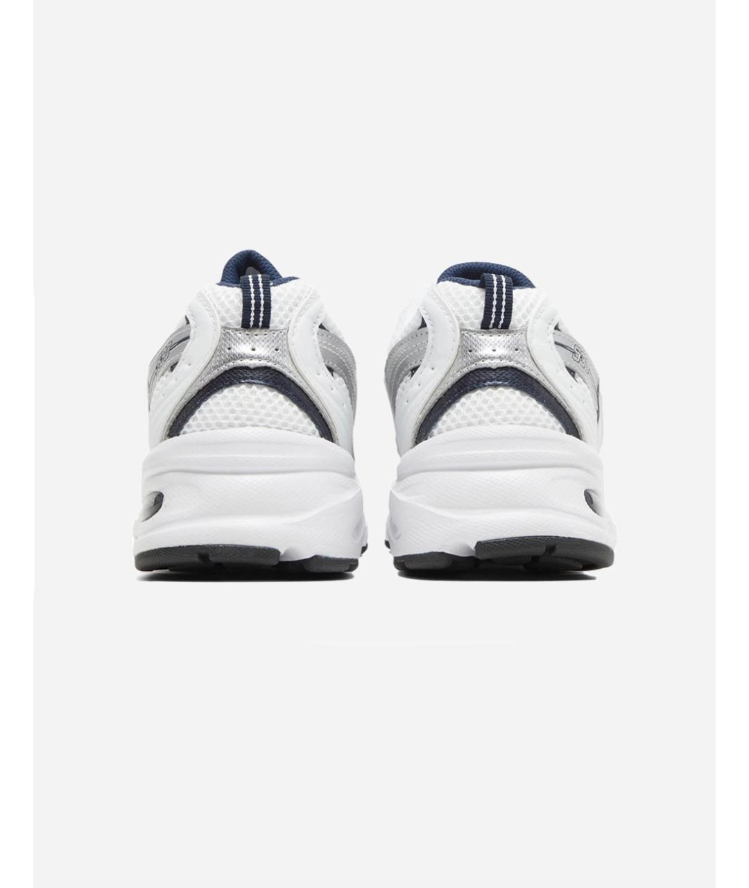 NEW BALANCE Белые текстильные низкие кроссовки / кеды, фото 3