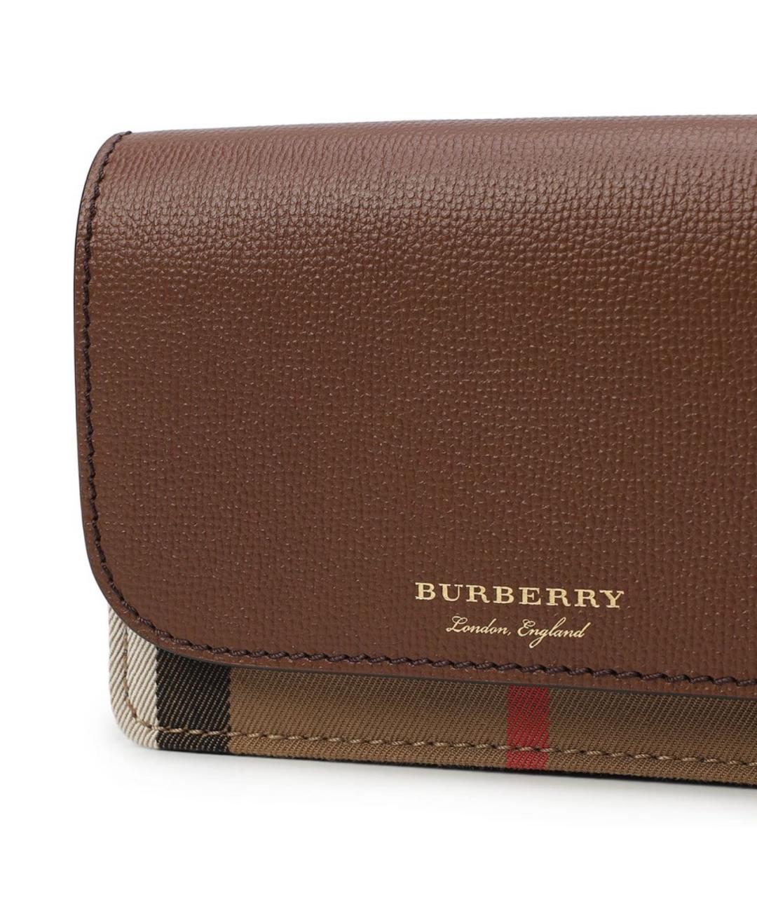 BURBERRY Мульти кожаная сумка через плечо, фото 2