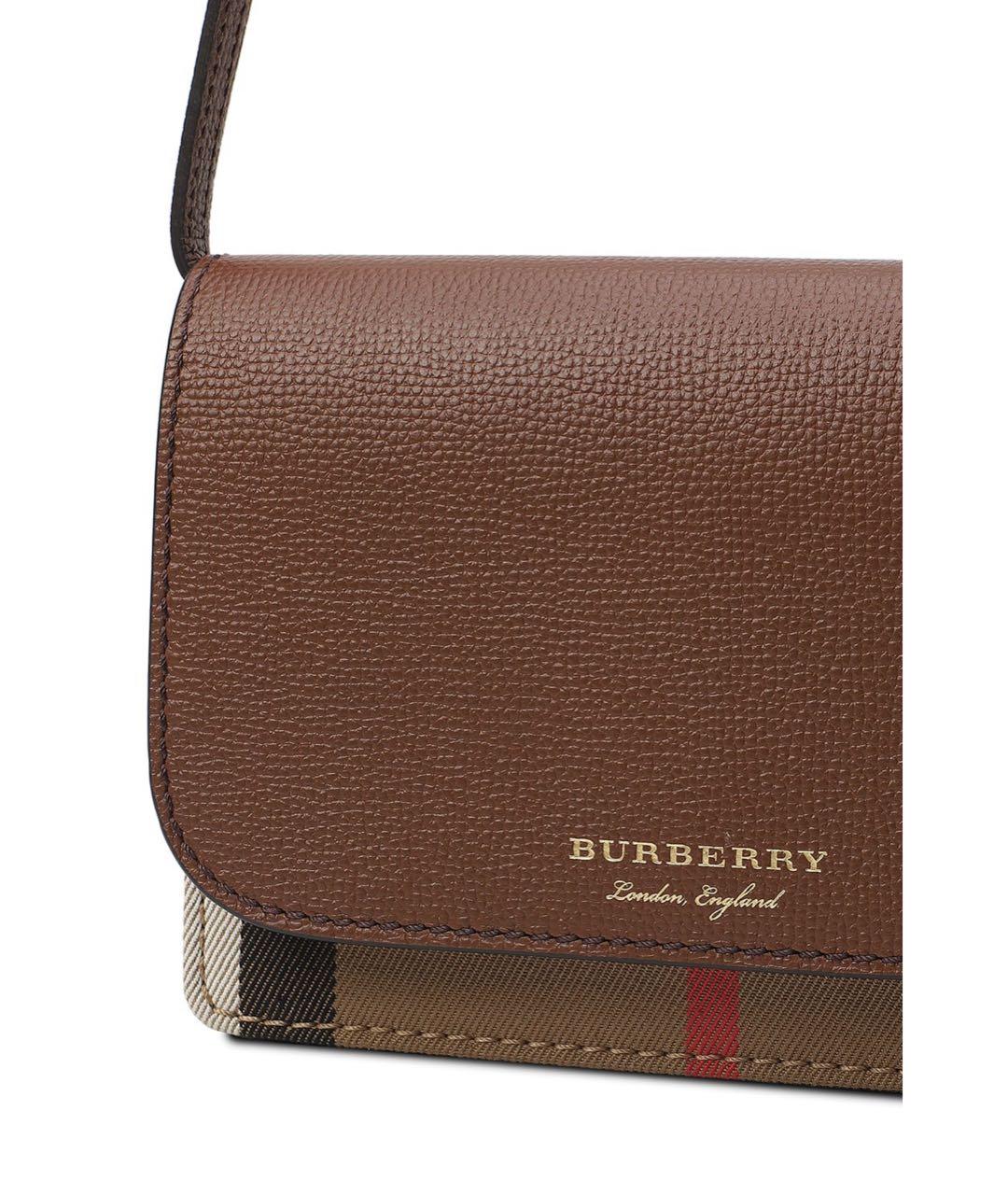 BURBERRY Мульти кожаная сумка через плечо, фото 3