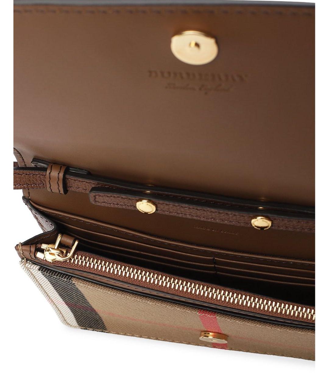 BURBERRY Мульти кожаная сумка через плечо, фото 5