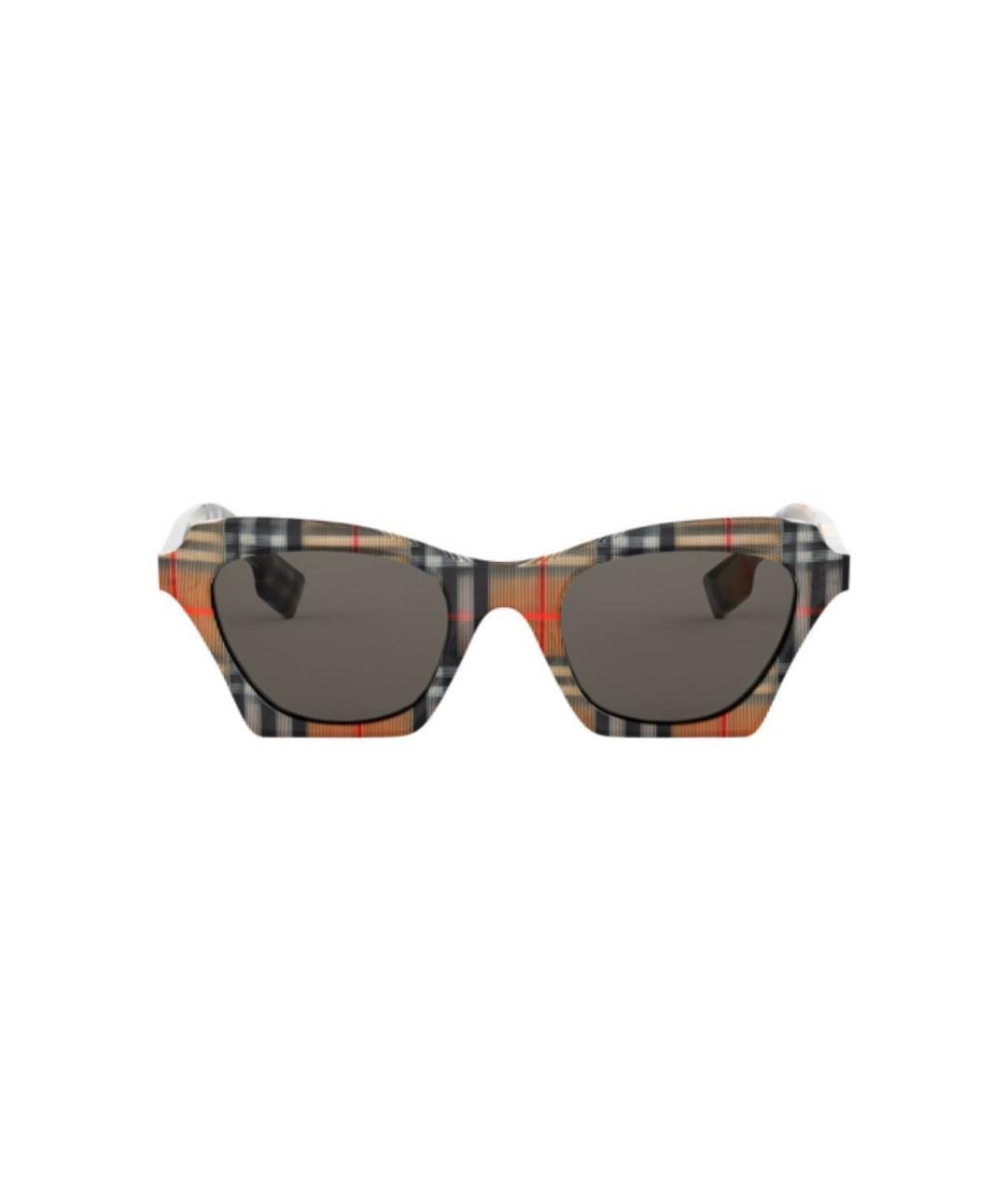 BURBERRY Коричневые солнцезащитные очки, фото 1