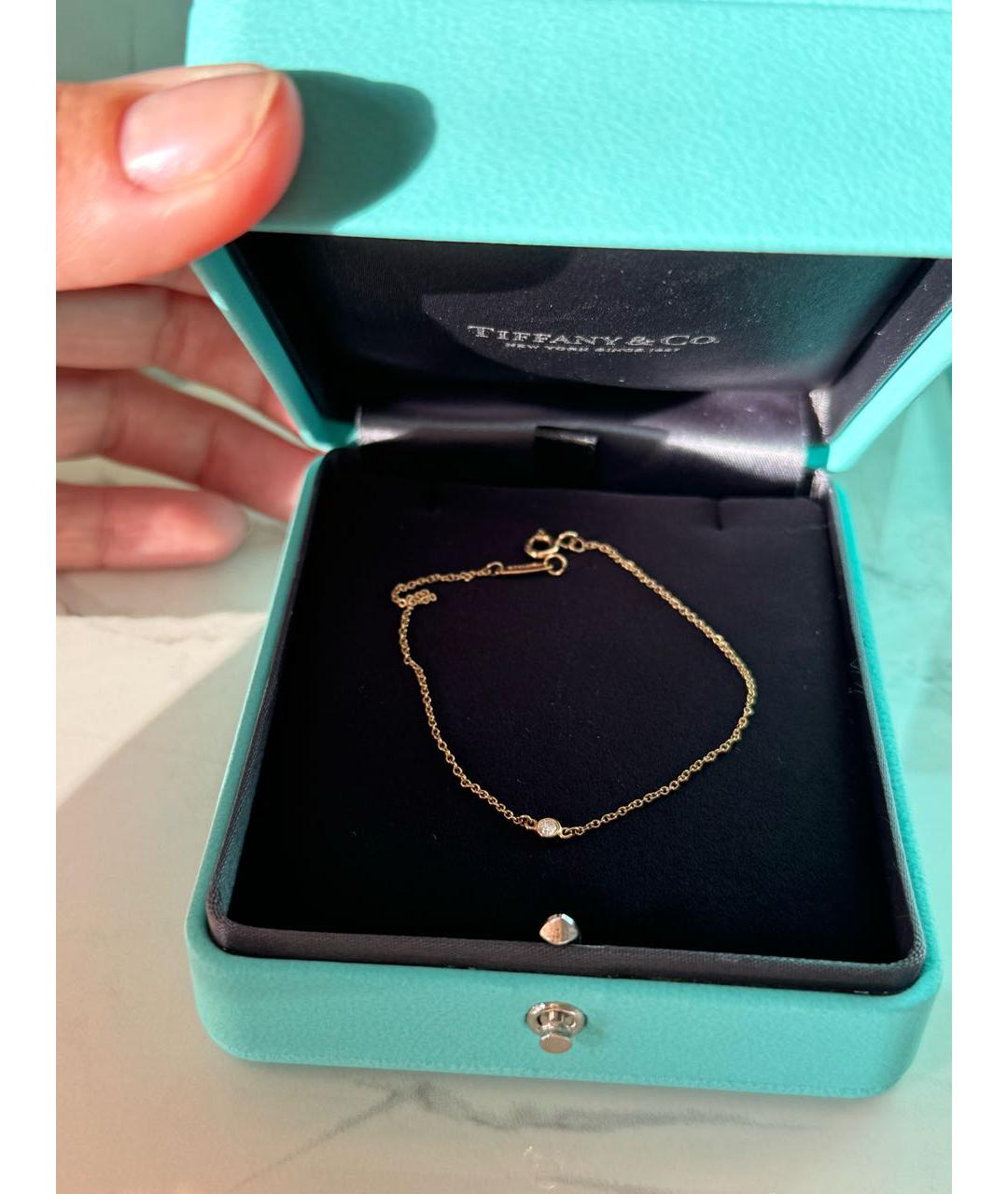 TIFFANY&CO Желтый браслет из желтого золота, фото 2