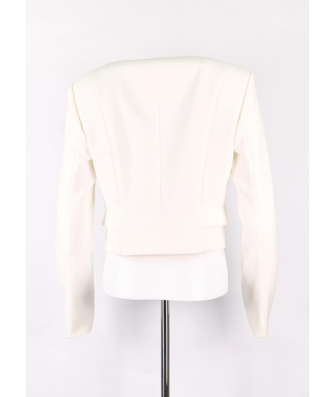 HUGO BOSS Белый полиэстеровый жакет/пиджак, фото 2