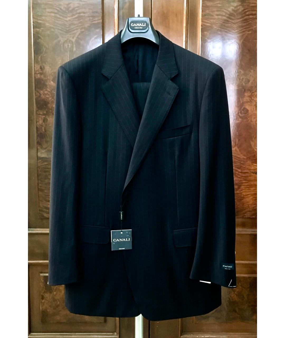 CANALI Черный классический костюм, фото 10