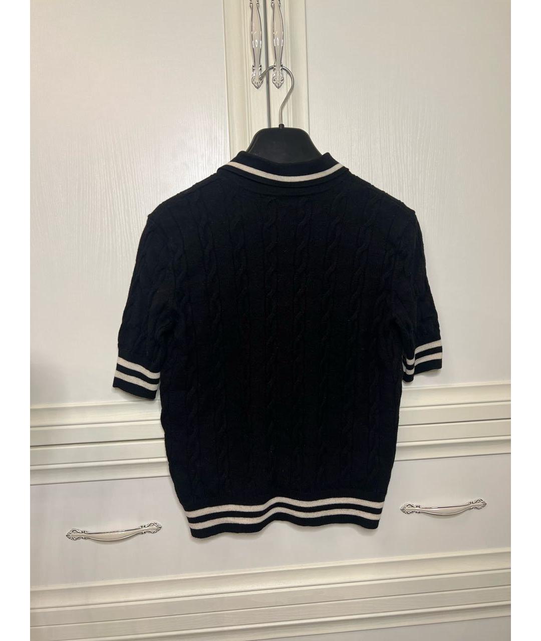 BALMAIN Черный шерстяной джемпер / свитер, фото 2