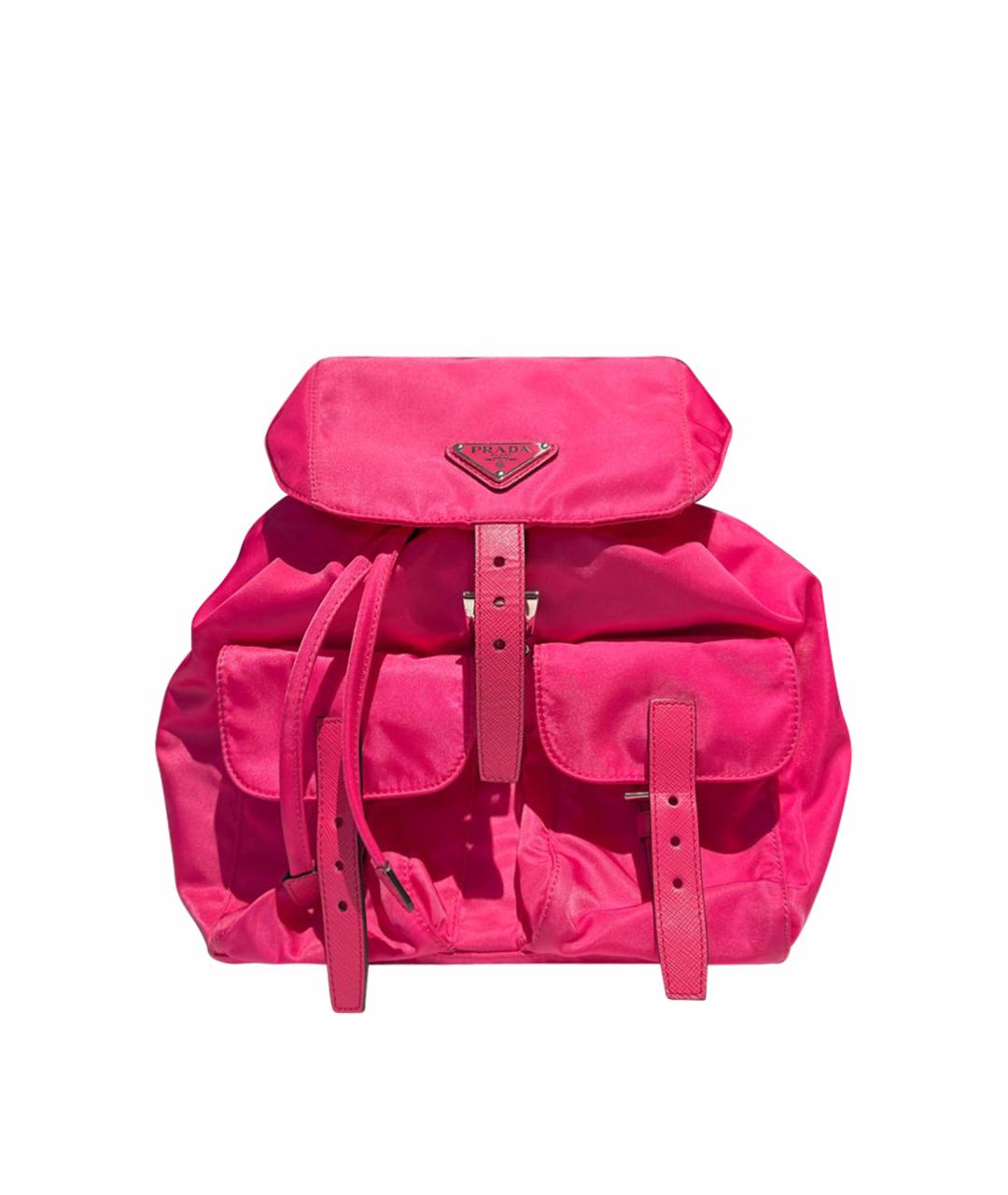 PRADA Розовый рюкзак, фото 1