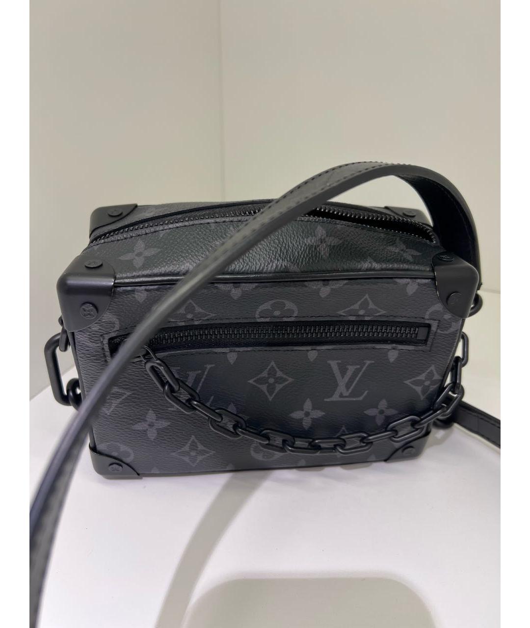 LOUIS VUITTON PRE-OWNED Черная сумка через плечо, фото 7