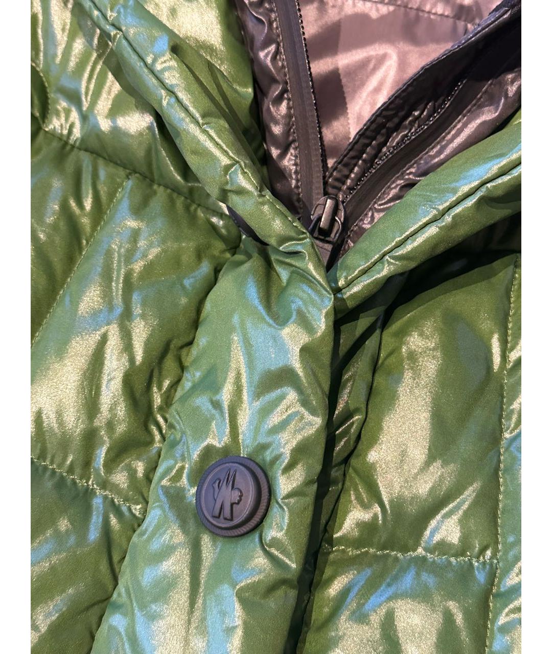 MONCLER Зеленая куртка, фото 4