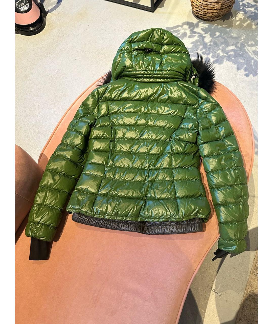 MONCLER Зеленая куртка, фото 8