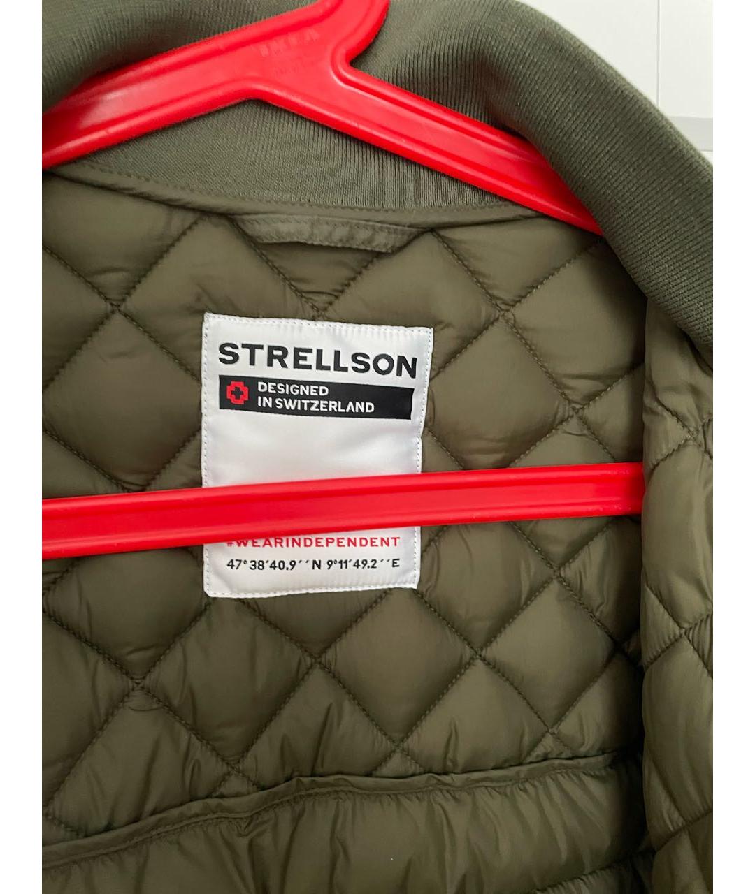 STRELLSON Зеленая полиэстеровая куртка, фото 3