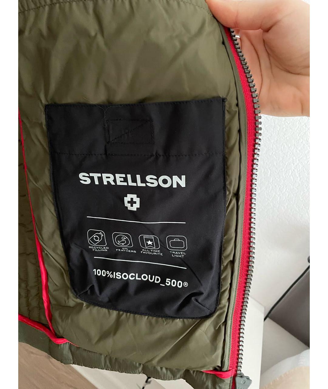STRELLSON Зеленая полиэстеровая куртка, фото 4