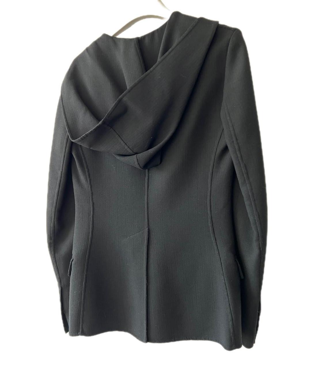 DKNY Черный шерстяной жакет/пиджак, фото 4