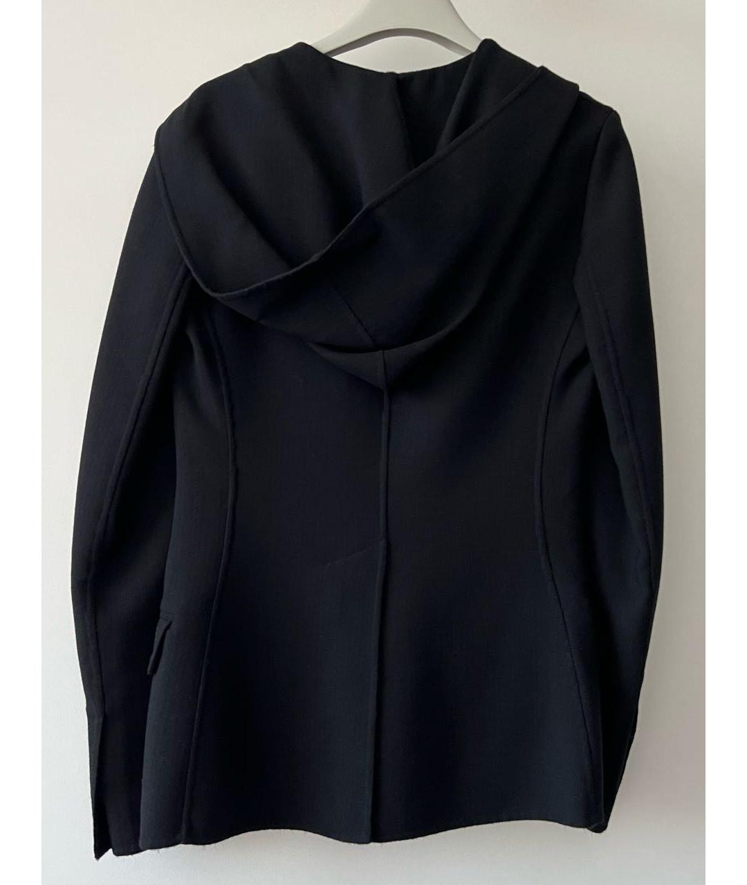 DKNY Черный шерстяной жакет/пиджак, фото 2