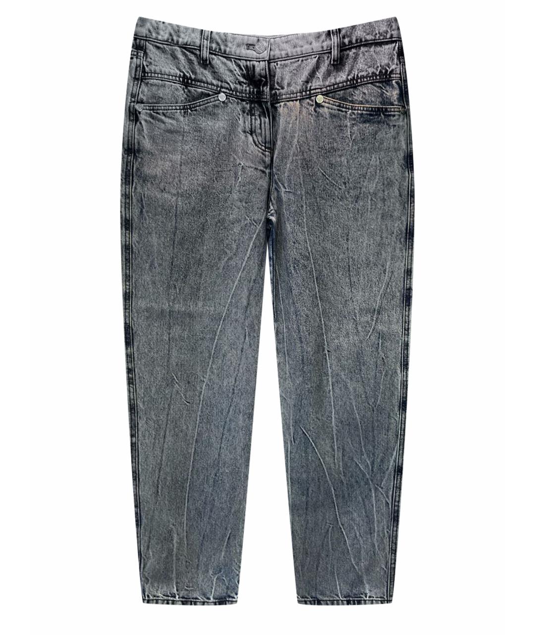 CHANEL PRE-OWNED Хлопковые джинсы слим, фото 1