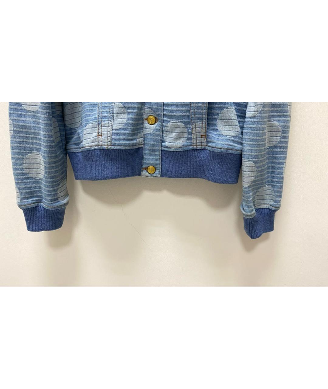 KENZO Синяя хлопковая куртка, фото 6