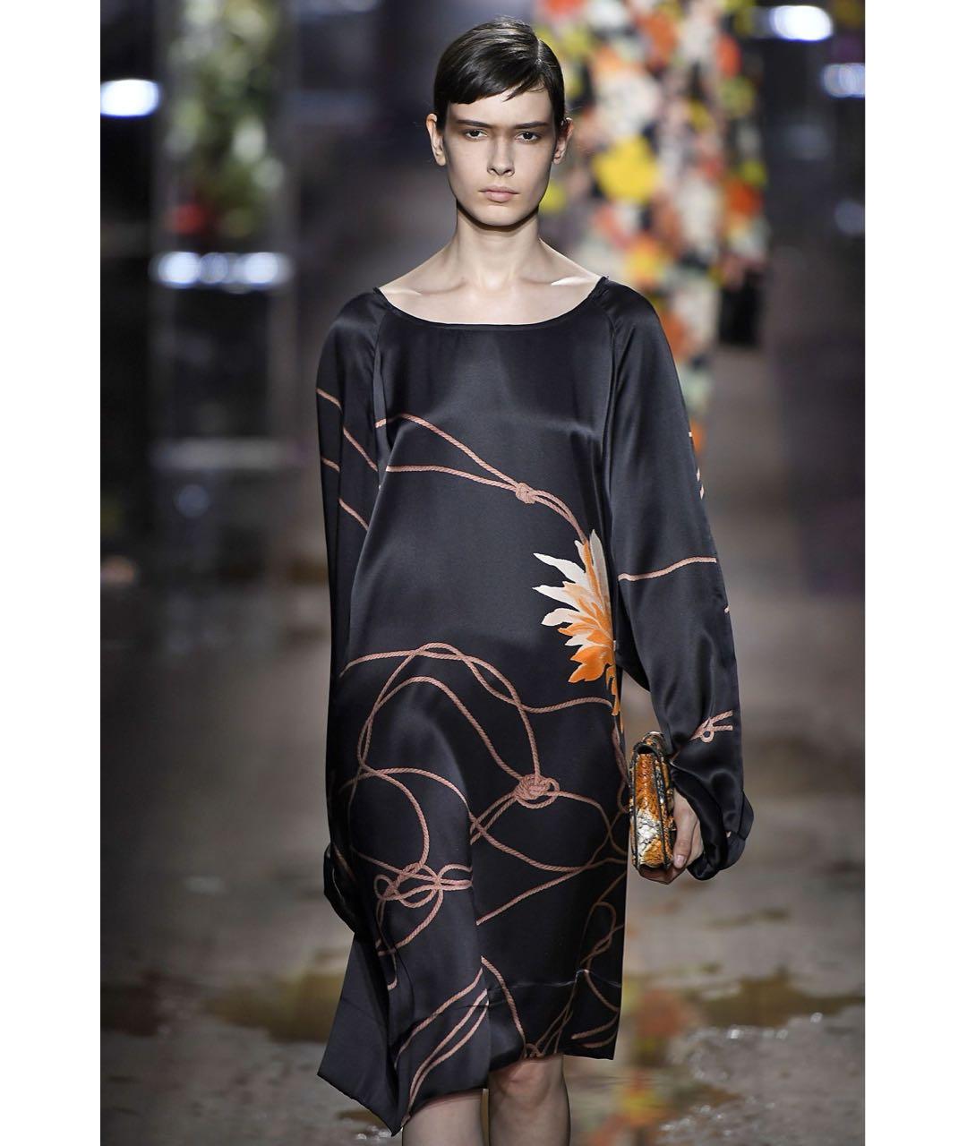 DRIES VAN NOTEN Шелковое коктейльное платье, фото 2